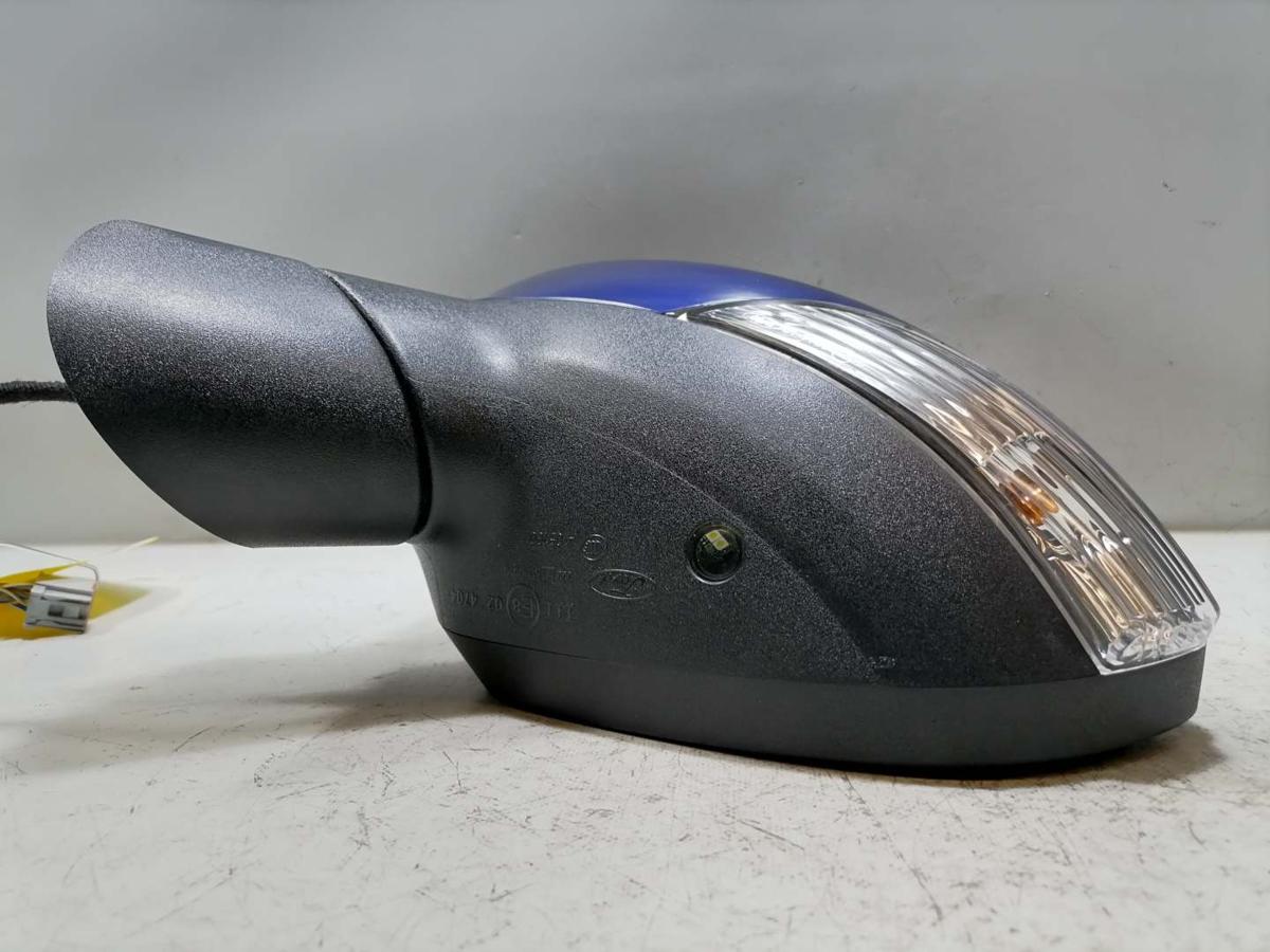 Ford Fiesta JA8 original Au&szlig;enspiegel links elektrisch anklappbar Indic Blau Metallic Bj.2016